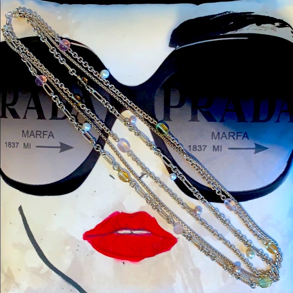 David Yurman Necklace Lemon Quartz & Pearl - Picture 2 of 16